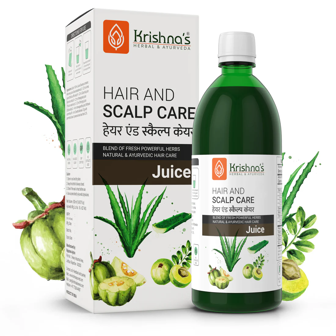 Krishna Ayurved Hair & Scalp Care Juice