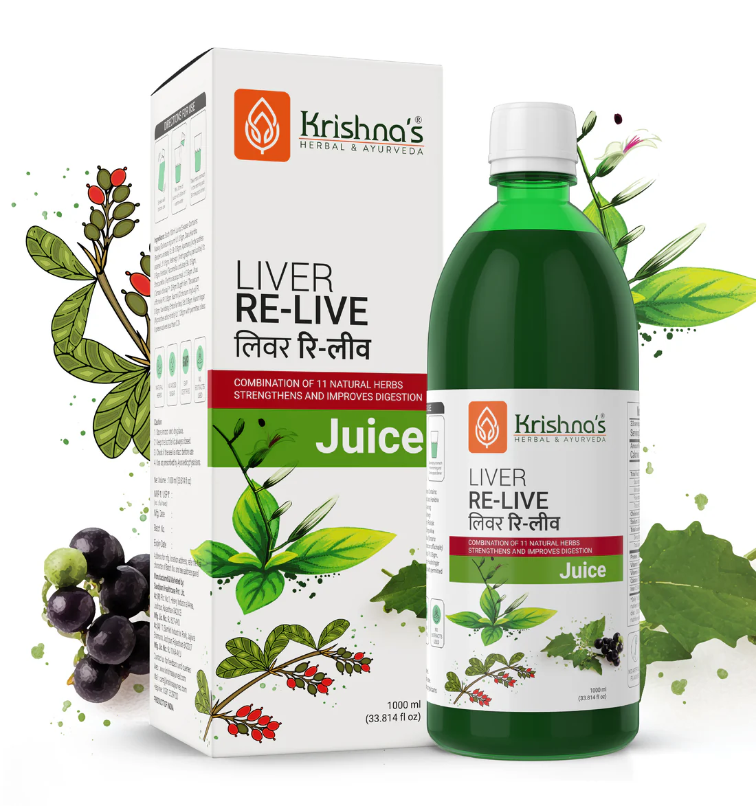 Krishna Ayurved Liver Re Live Juice