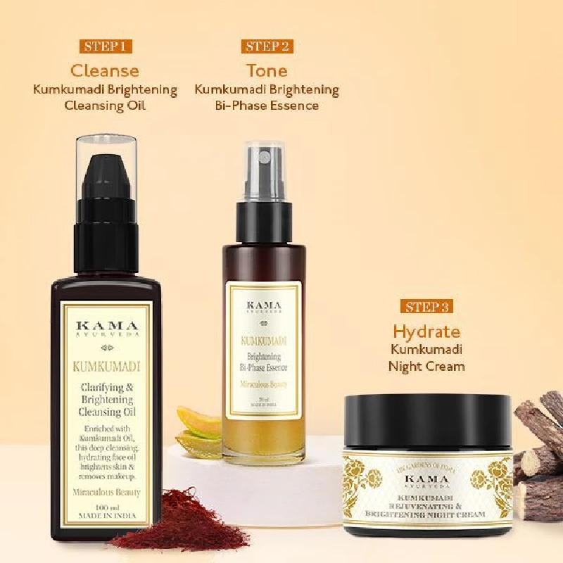 Kumkumadi Brightening Cleansing Oil - Image 6
