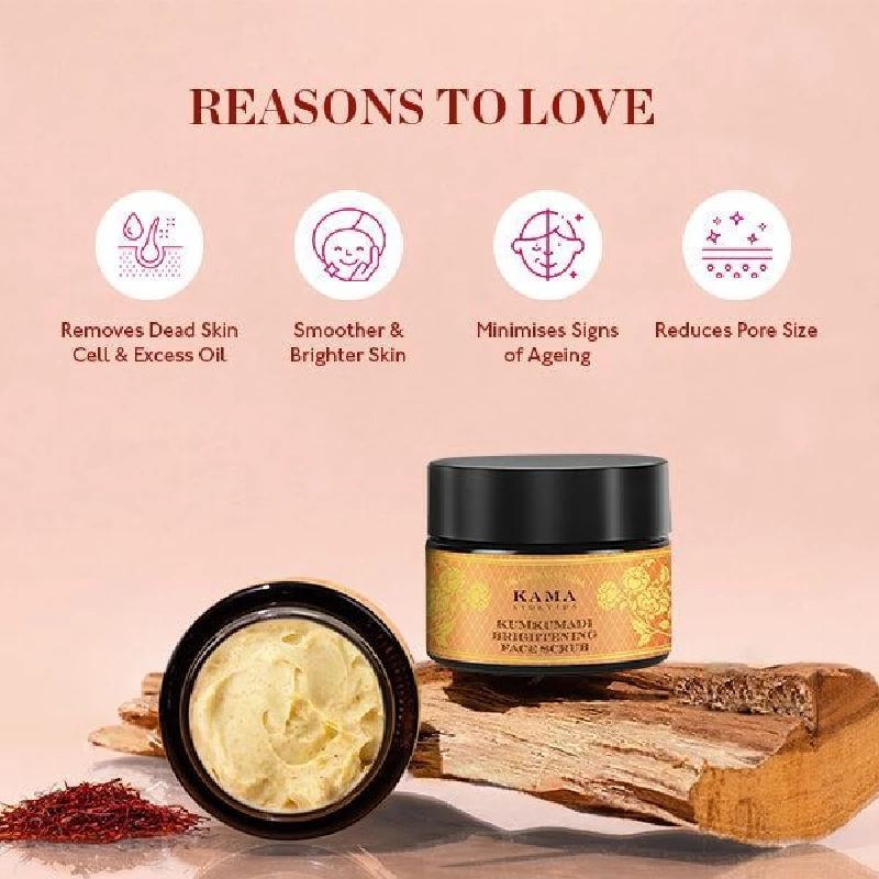 Kumkumadi Brightening Face Scrub - Image 4
