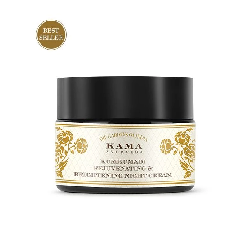Kumkumadi Rejuvenating & Brightening Night Cream Kumkumadi Rejuvenating & Brightening Night Cream-Pack Size-8 g