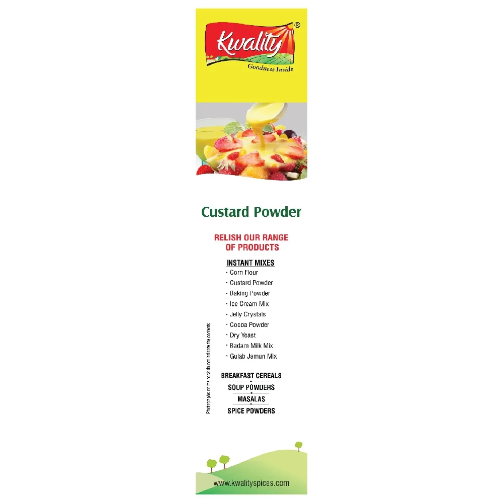 Kwality Custard Powder - Vanilla Flavour - Image 5