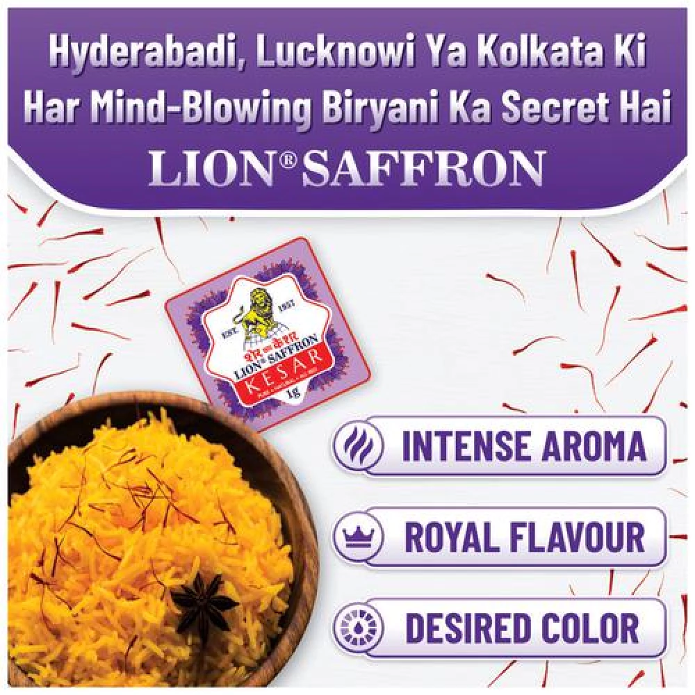 LION SAFFRON Kesar - Pure - Image 7
