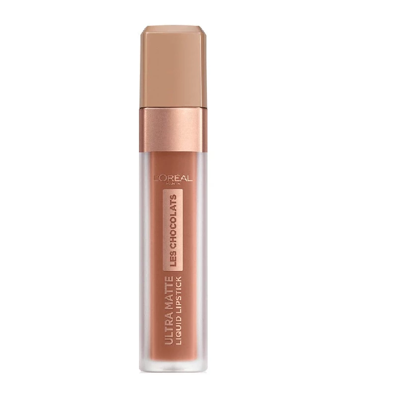 Loreal Paris Les Chocolats 862 Matte Lip Color- Voluptu Choco Loreal Paris Les Chocolats 862 Matte Lip Color- Voluptu Choco-Pack Size-5 ml