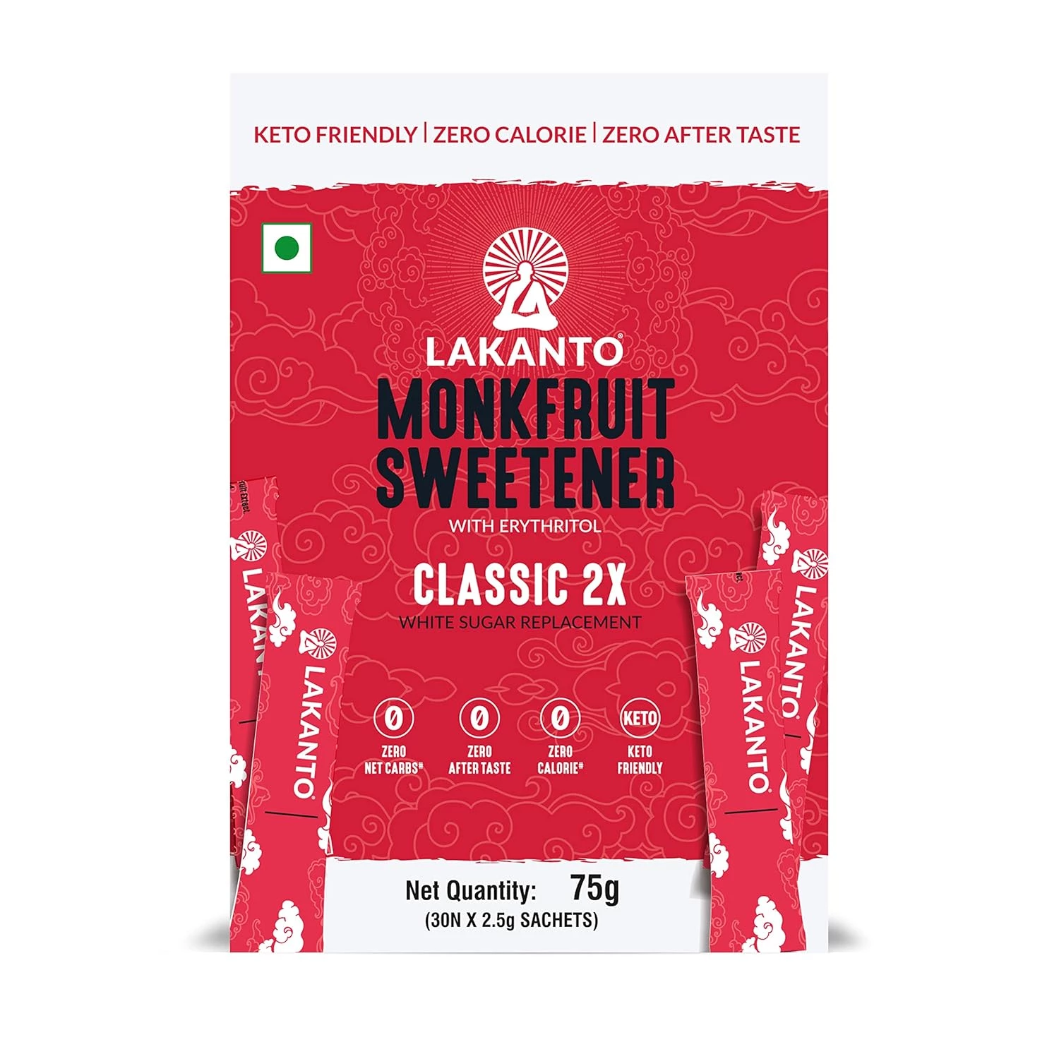 Lakanto Classic 2X Monkfruit Sweetener