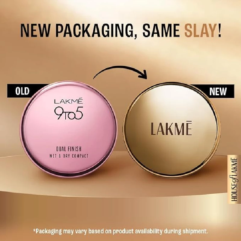 Lakme 9 To 5 Primer + Matte Powder Foundation Compact - Image 3