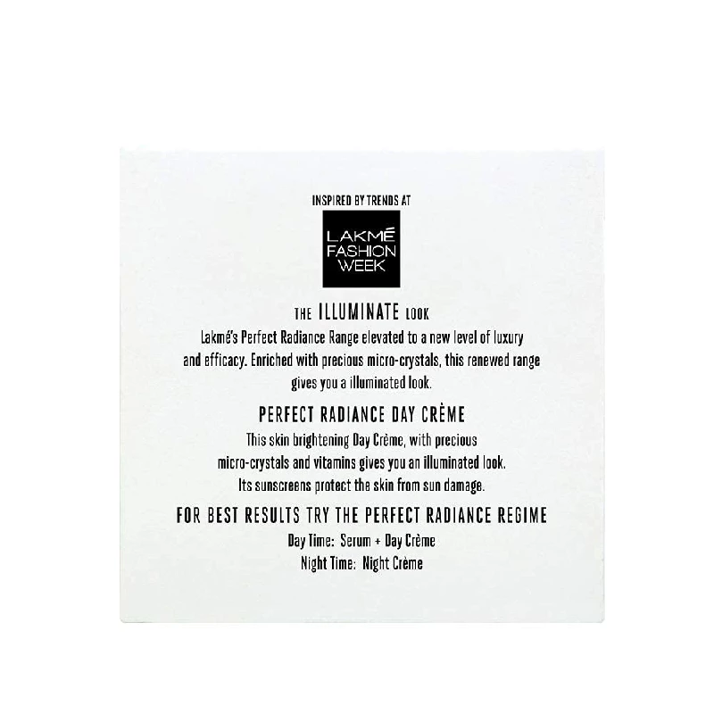 Lakme Absolute Perfect Radiance Brightening Day Cream - Image 4