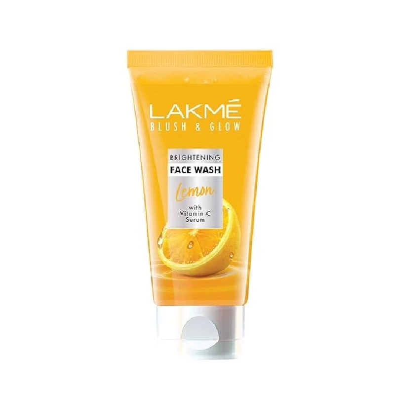 Lakme Blush & Glow Lemon Freshness Gel Face Wash Lakme Blush & Glow Lemon Freshness Gel Face Wash-Pack Size-100 g