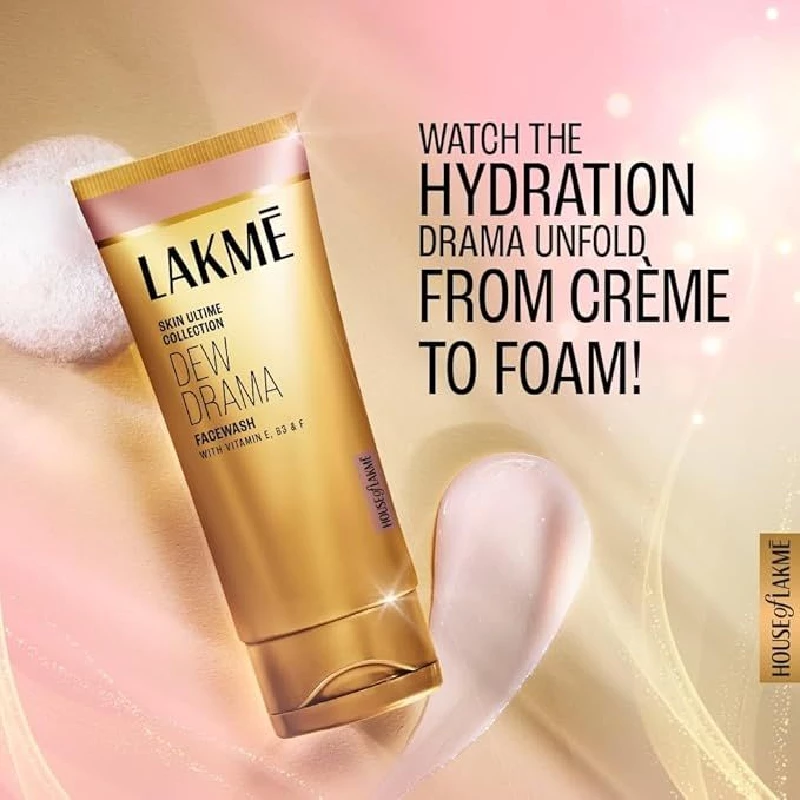 Lakme Dew Drama Facewash - Image 4