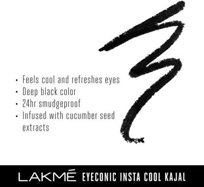 Lakme Eyeconic Insta Cool Kajal - Image 2