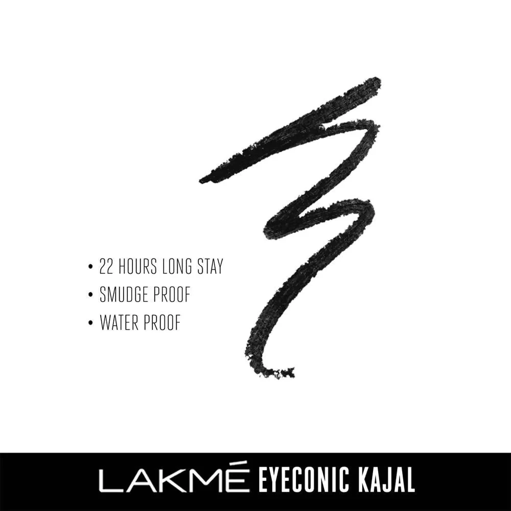 Lakme Eyeconic Black Kajal - Image 3