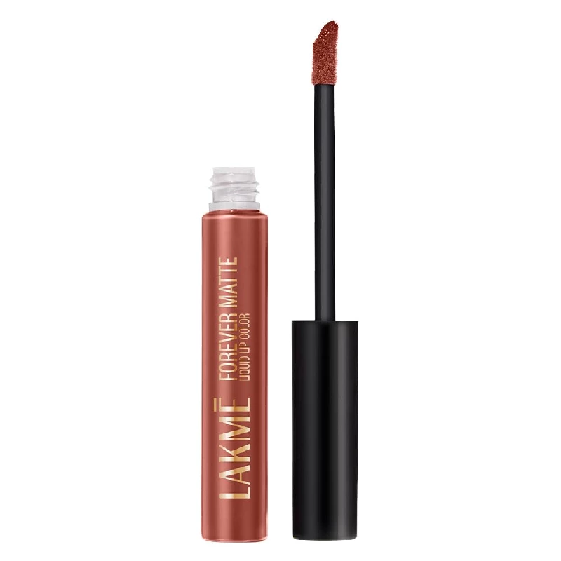 Lakme Forever Matte Liquid Lip Colour Nude Myth Lakme Forever Matte Liquid Lip Colour Nude Myth-Pack Size-5.6 ml