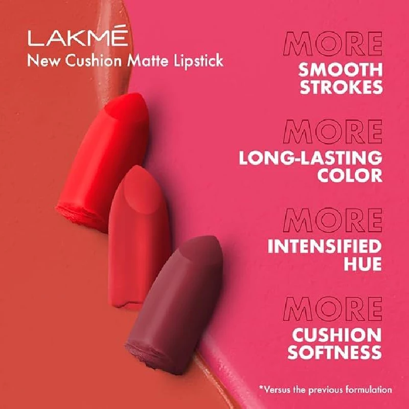 Lakme Lipstick Pink Passion - Image 4