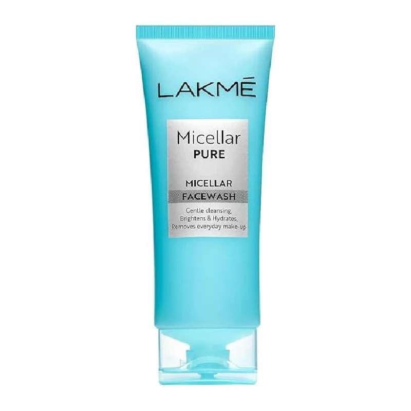 Lakme Micellar Pure Facewash for Deep Pore Cleanse Lakme Micellar Pure Facewash for Deep Pore Cleanse-Pack Size-100 g