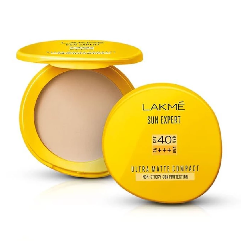 Lakme Sun Expert Ultra Matte Spf 40 Pa+++ Compact Lakme Sun Expert Ultra Matte Spf 40 Pa+++ Compact-Pack Size-7 g