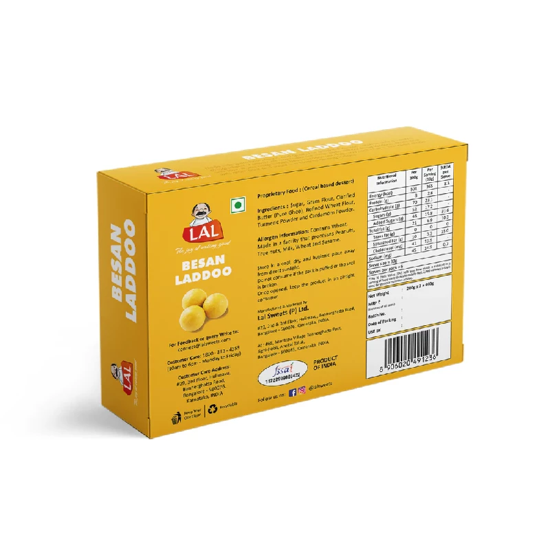 Lal Sweets Besan Laddoo Premium - Image 2