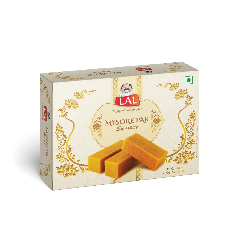 Lal Sweets Mysore Pak Signature Lal Sweets Mysore Pak Signature-Pack Size-400 g