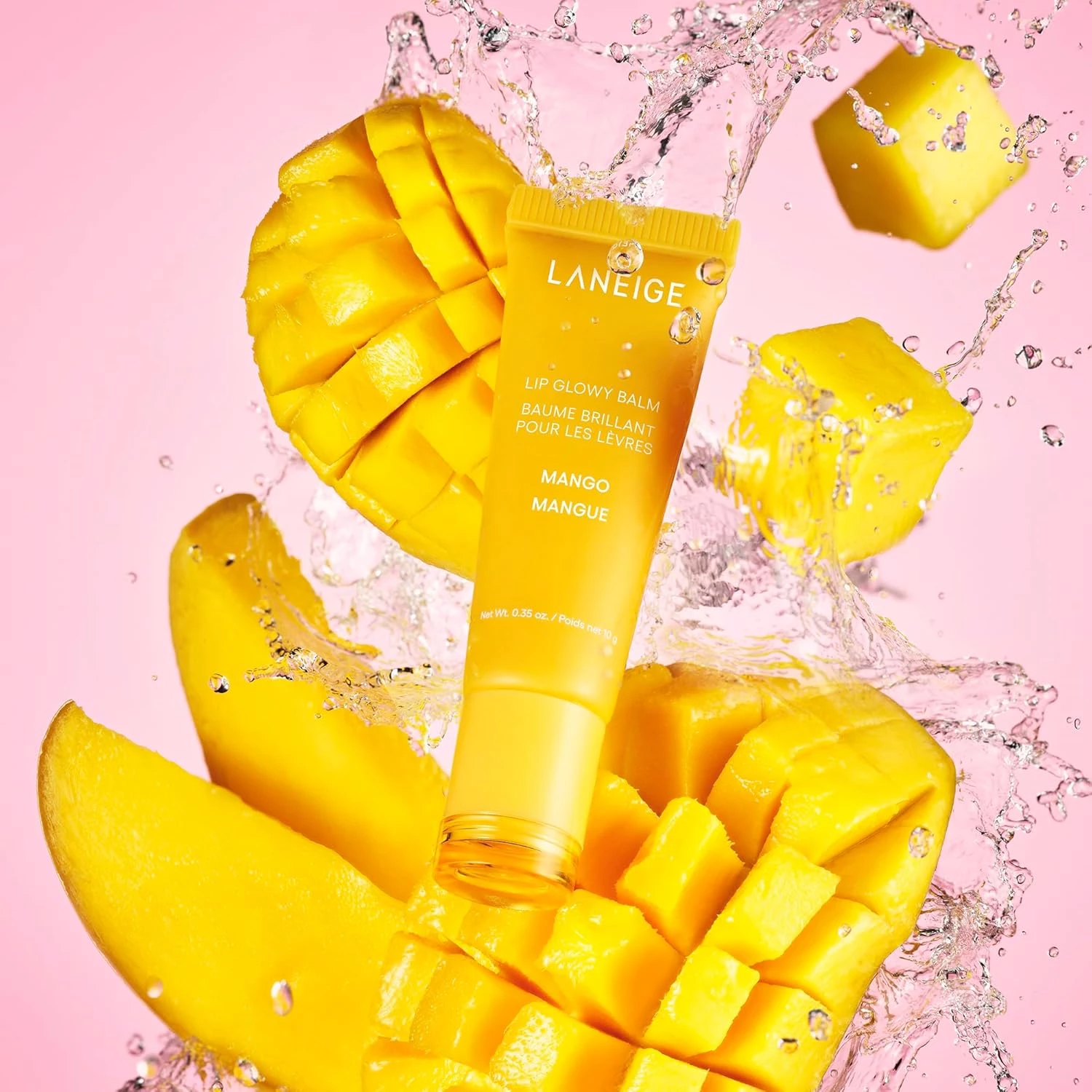 Laneige Lip Glowy Balm-Mango - Image 2