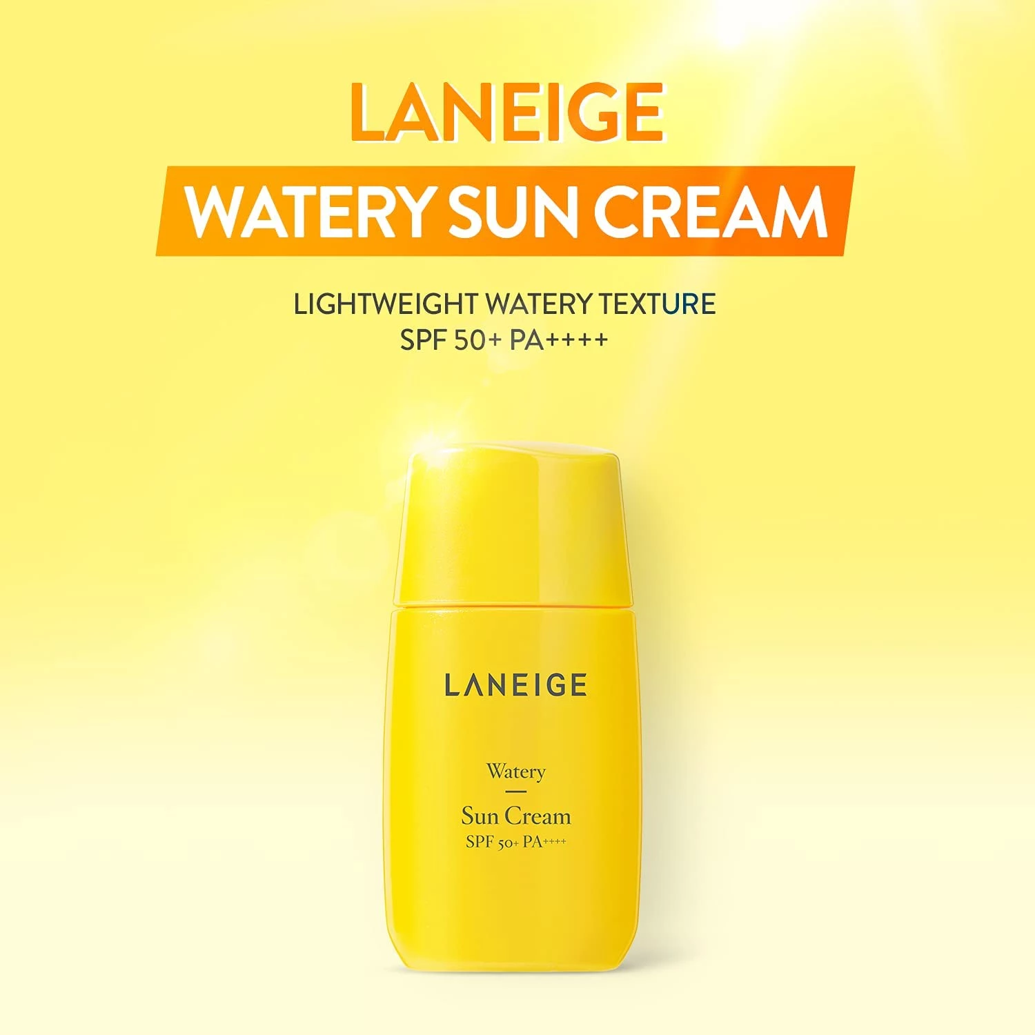 Laneige Watery Suncream SPF 50+ - Image 2