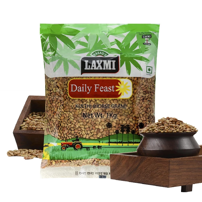 Laxmi Daily Feast Kulthi Brown Horse Gram Laxmi Daily Feast Kulthi Brown Horse Gram-Pack Size-1000 g