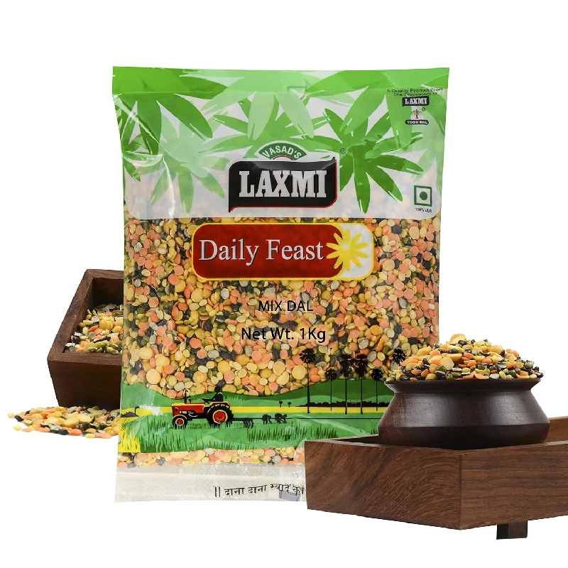 Laxmi Daily Feast Mix Dal Panchrangi Dal Laxmi Daily Feast Mix Dal Panchrangi Dal-Pack Size-1000 g
