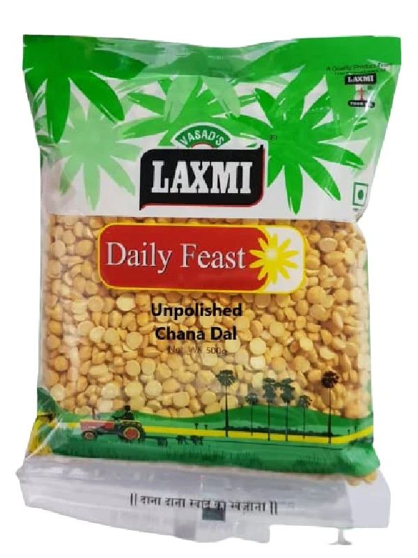 Laxmi Daily Feast Unpolished Chana Dal Laxmi Daily Feast Unpolished Chana Dal-Pack Size-500 g