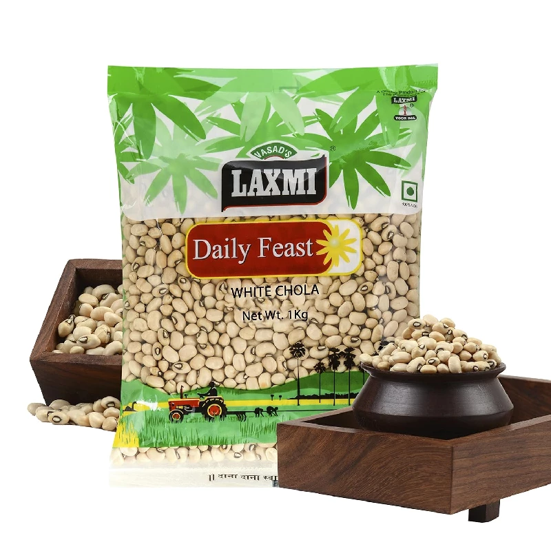 Laxmi Daily Feast White Chola Laxmi Daily Feast White Chola-Pack Size-1000 g
