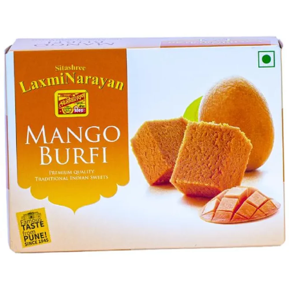 Sitashree LaxmiNarayan Mango Burfi Sitashree LaxmiNarayan Mango Burfi-Pack Size-200 g