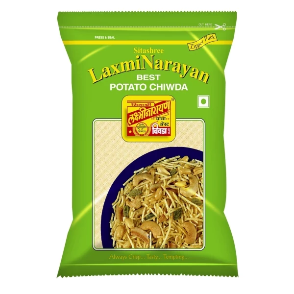 Sitashree LaxmiNarayan Potato Chiwda Sitashree LaxmiNarayan Potato Chiwda-Pack Size-500 g
