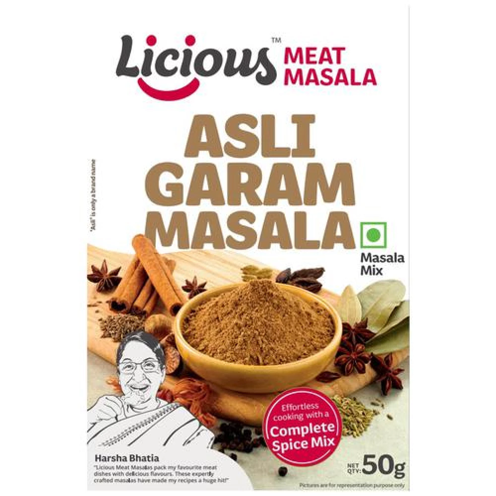 Licious Asli Garam Masala Licious Asli Garam Masala--50 g