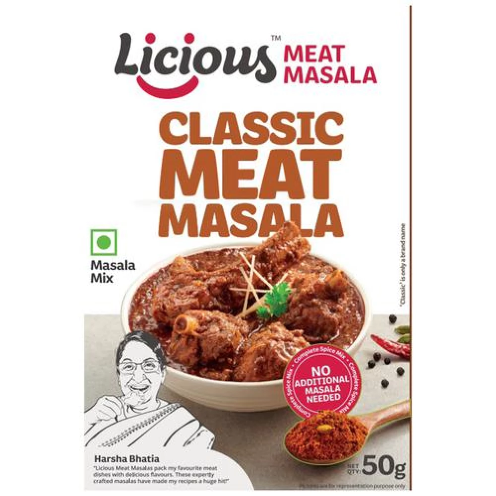Licious Classic Meat Masala Licious Classic Meat Masala--50 g