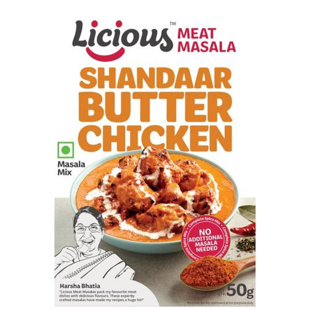 Licious Shandaar Butter Chicken Masala Licious Shandaar Butter Chicken Masala--50 g