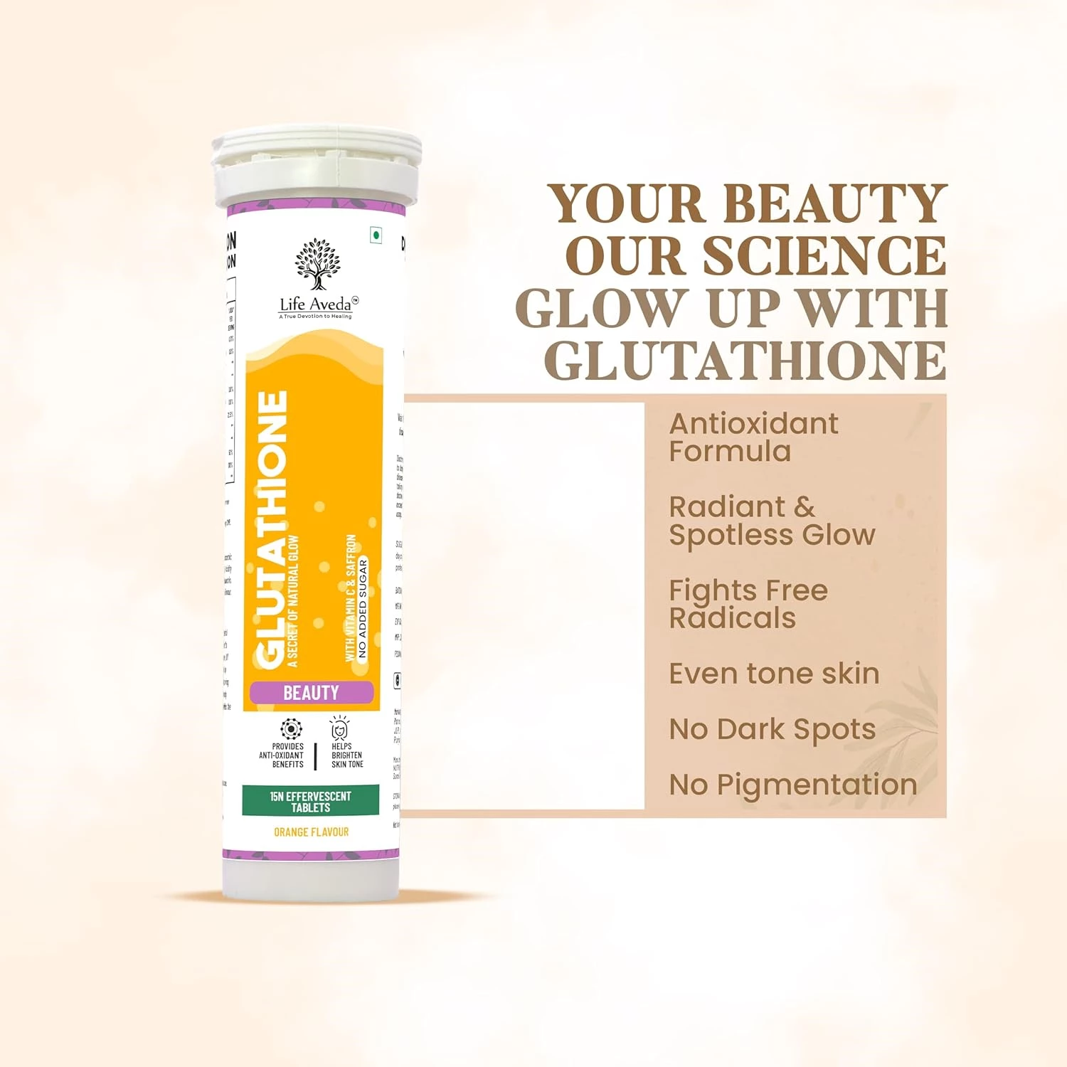 Life Aveda Glutathione Tablet - Image 3