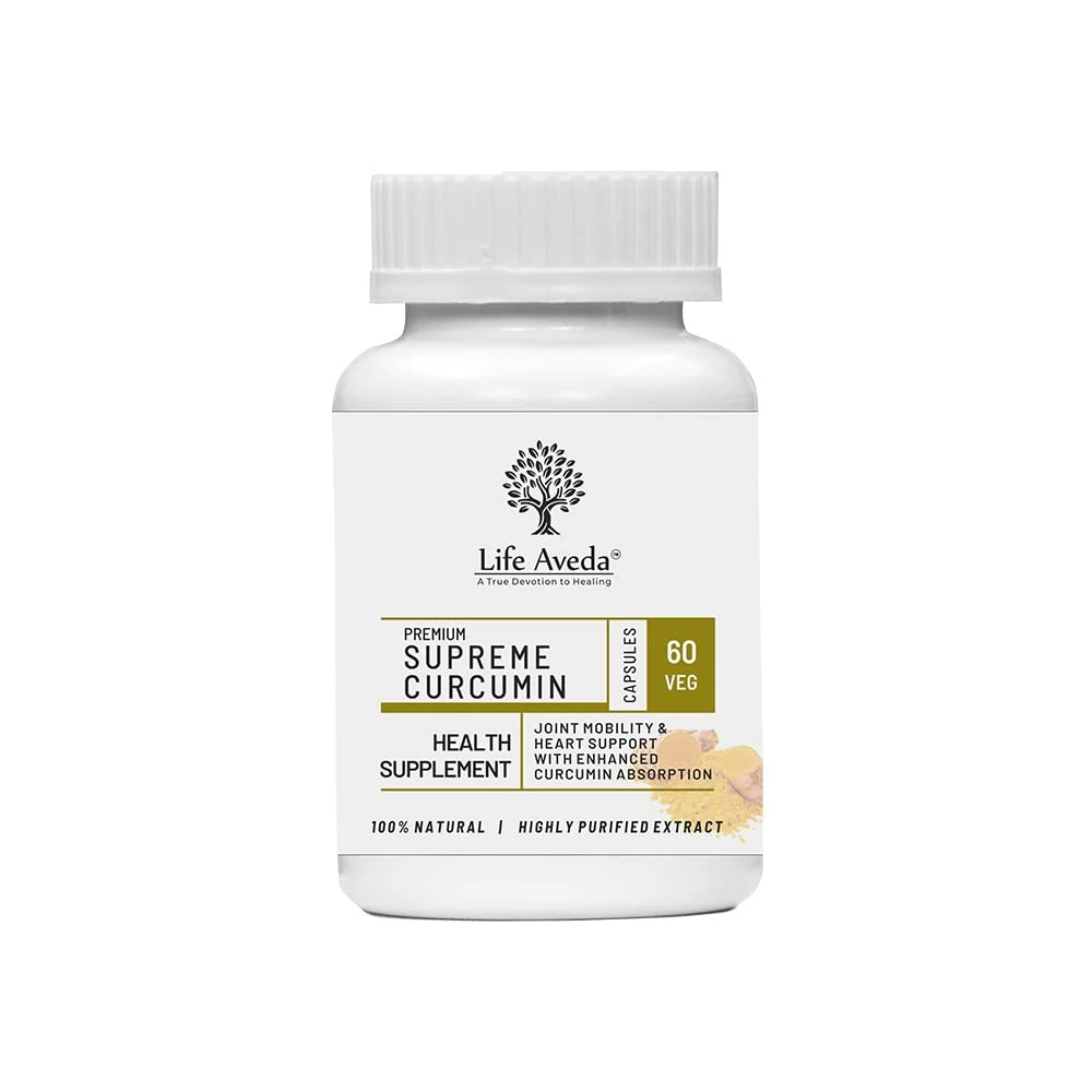 Life Aveda Premium Supreme Curcumin Veg Capsule