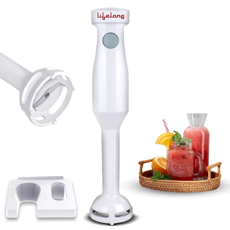 Lifelong Stainless Steel 300 Watts Hand Blender Lifelong Stainless Steel 300 Watts Hand Blender-Model No-LLHB04