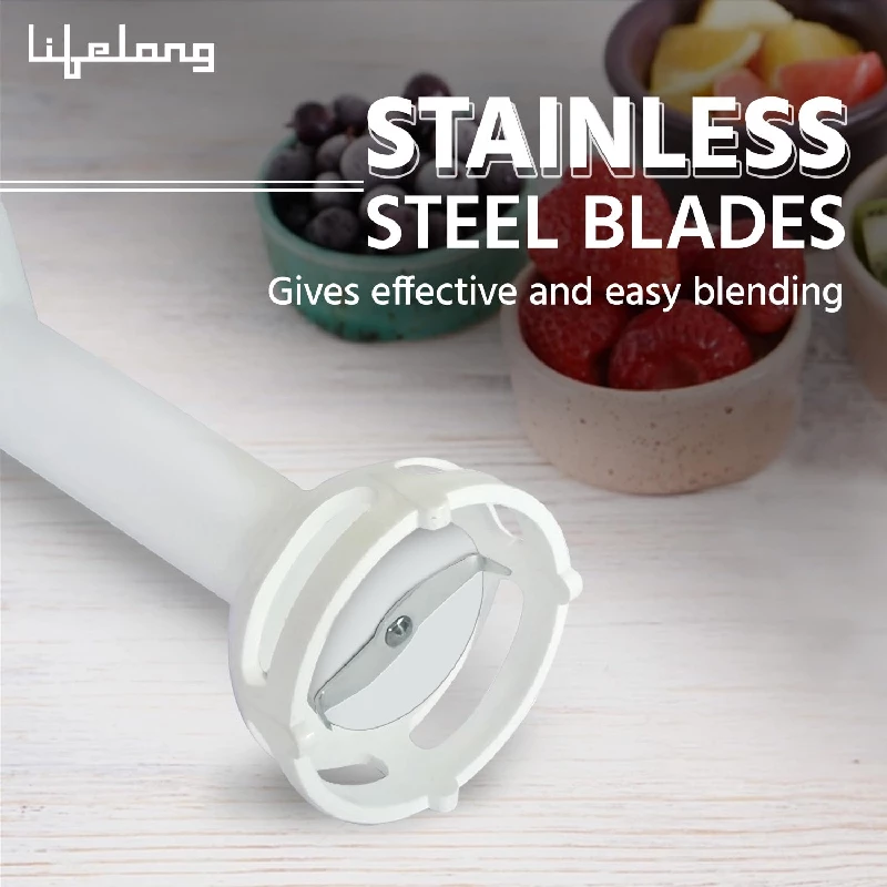 Lifelong Stainless Steel 300 Watts Hand Blender - Image 4