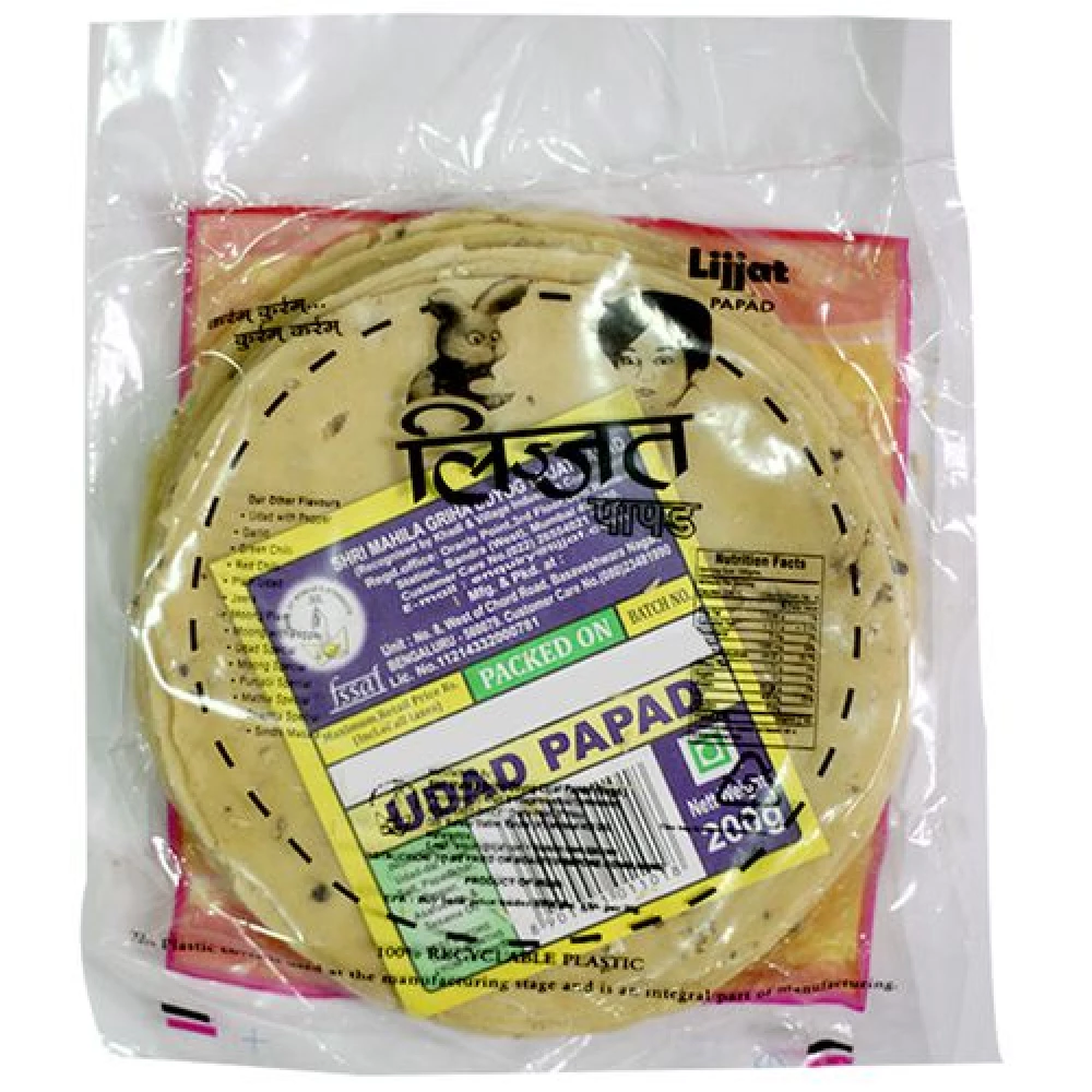 Lijjat Papad - Urad - Image 2