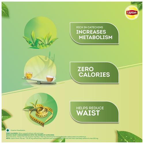 Lipton Pure & Light Green Tea Bags - Image 3