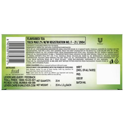 Lipton Tulsi Natura Green Tea Bags - Image 2