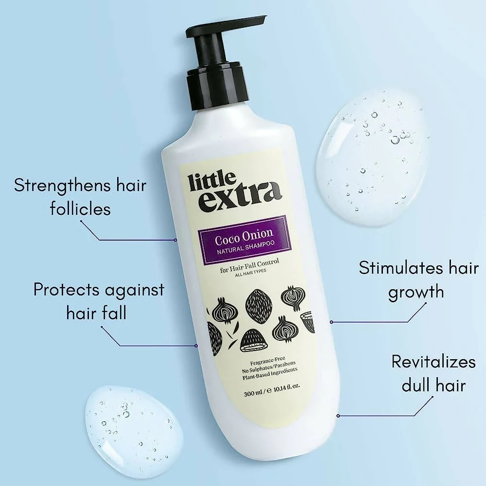 Little Extra Coco Onion Natural Shampoo - Image 3