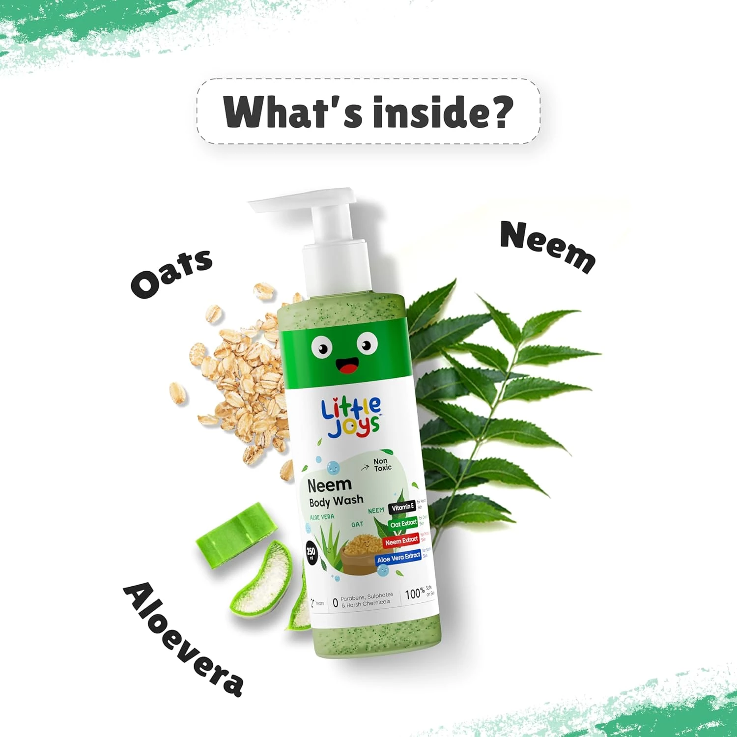 Little Joys Anti-Bacterial Neem Body Wash for Kids - Image 2