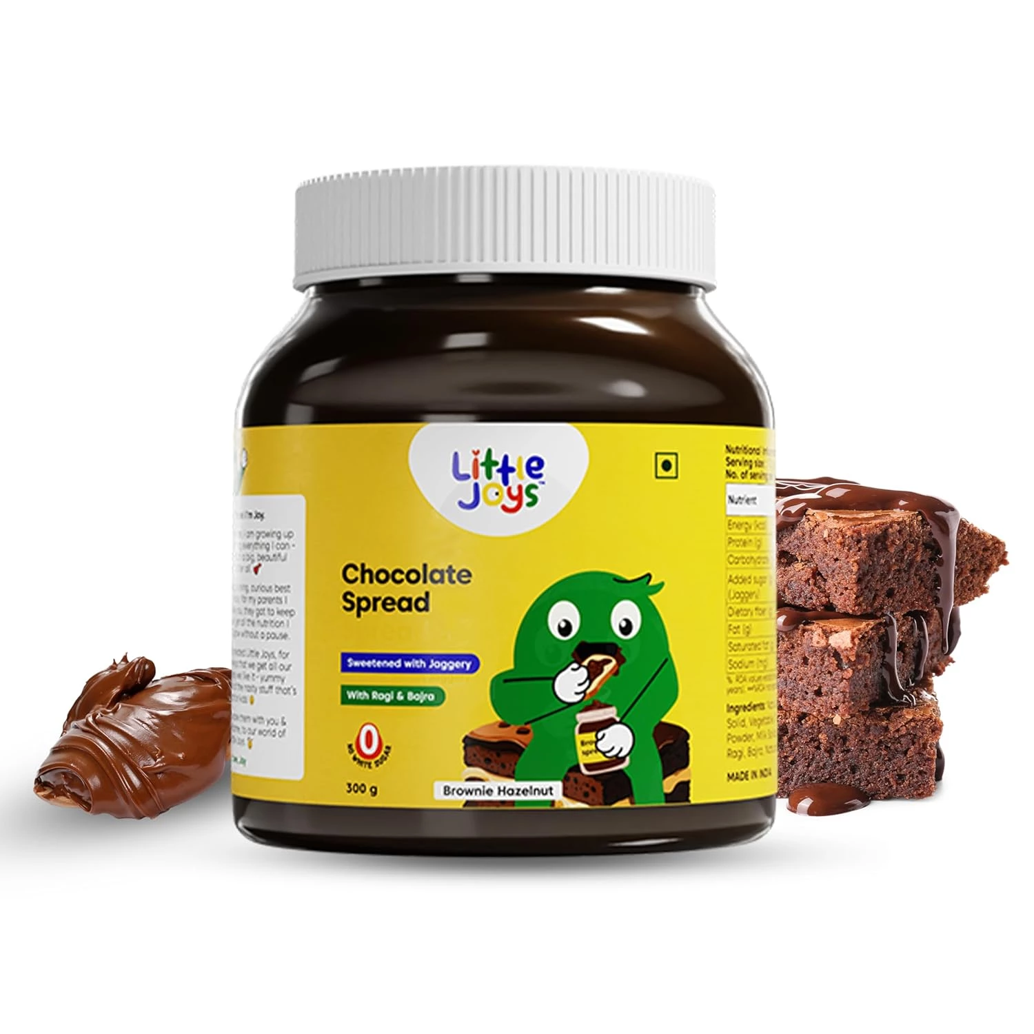 Little Joys Chocolate Brownie Spread for Kids Little Joys Chocolate Brownie Spread for Kids-Pack Size-300 g