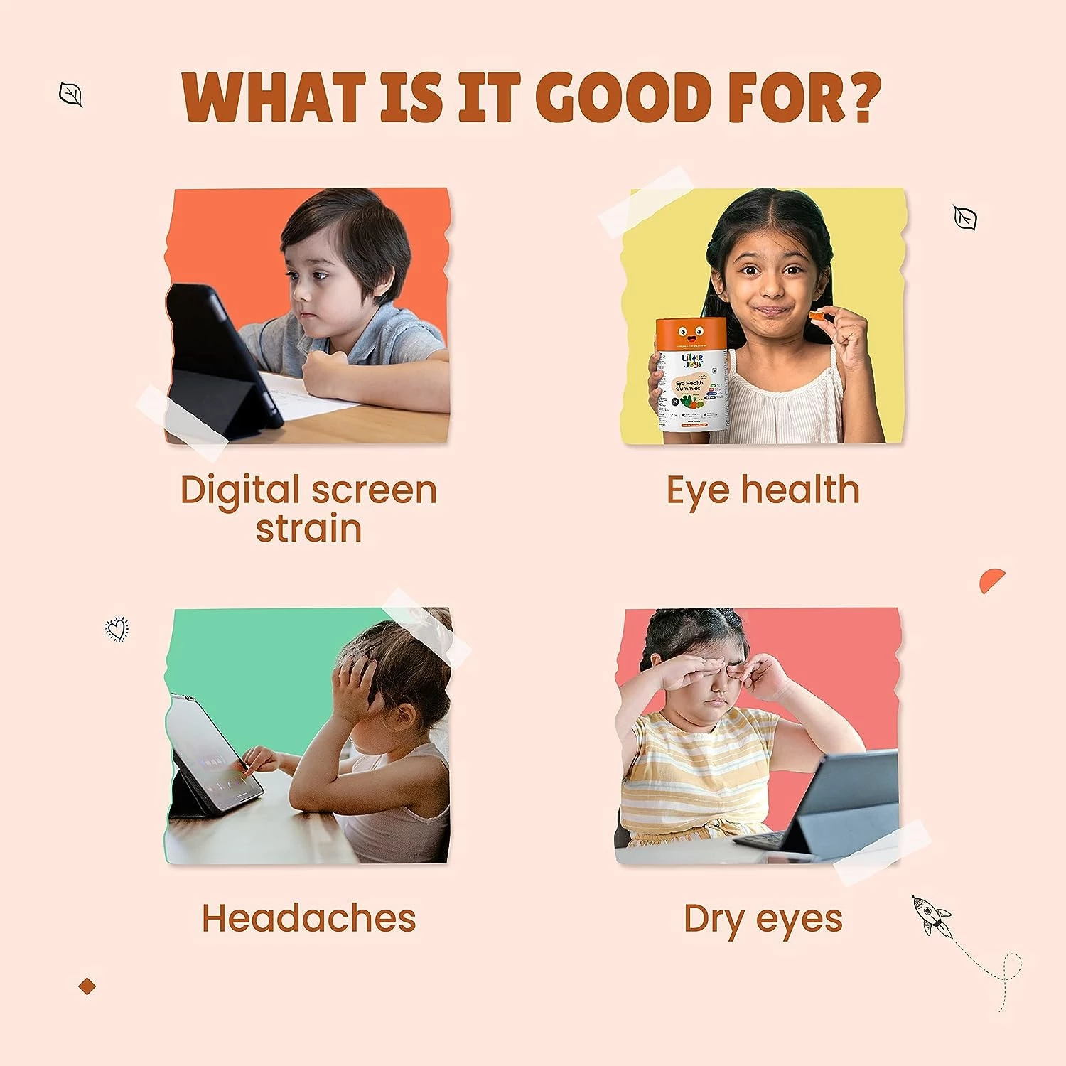 Little Joys Eye Health Gummies For Kids 2-12 years - Image 3