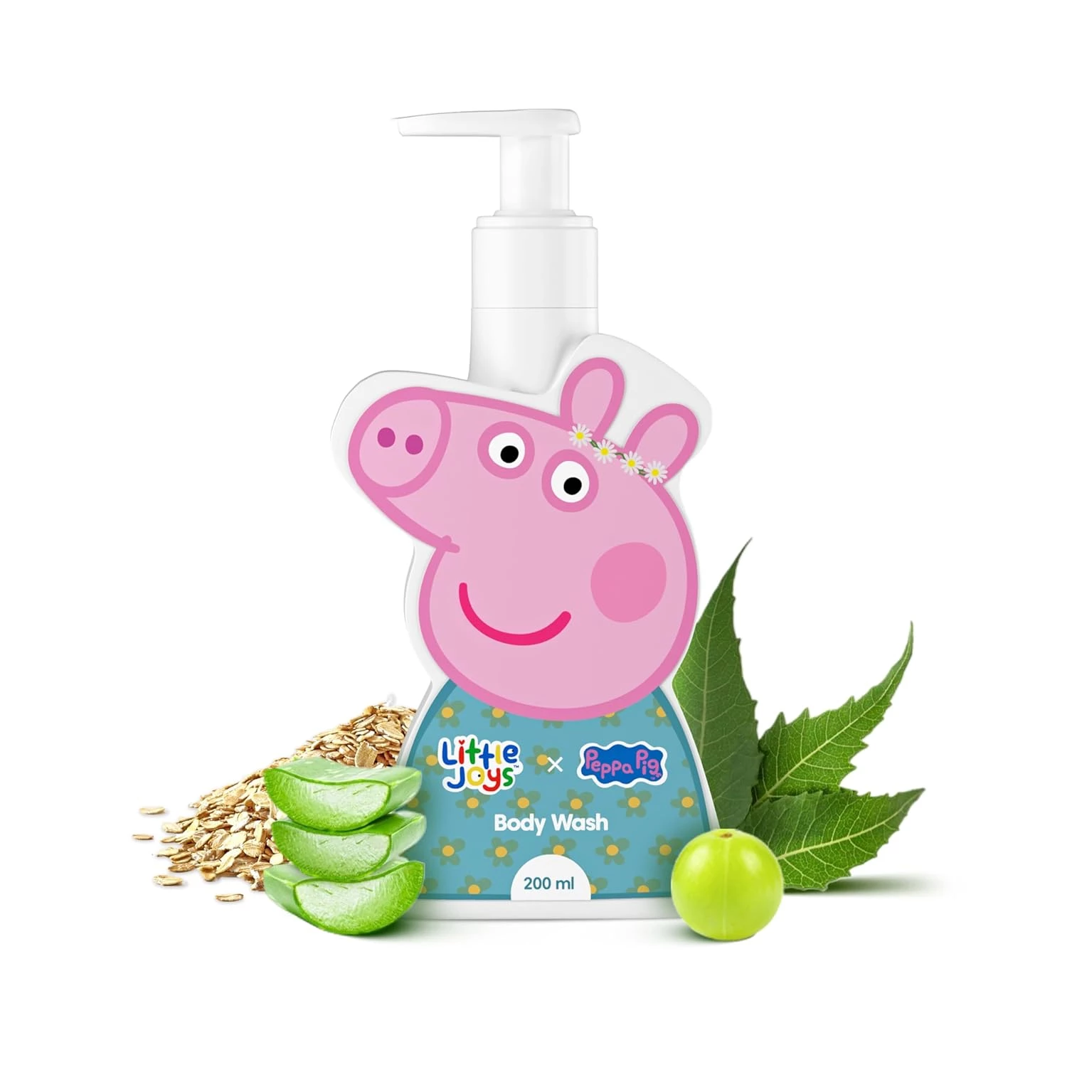 Little Joys X Peppa Pig Organic Body Wash for Kids Little Joys X Peppa Pig Organic Body Wash for Kids-Pack Size-200 ml