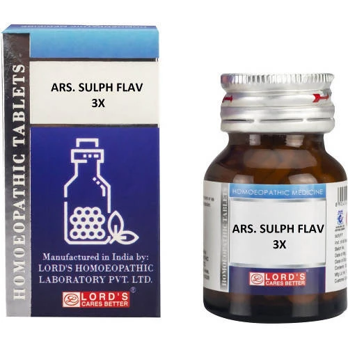 Lord's Homeopathy Ars Sulph Flav Trituration Tablet 25 g