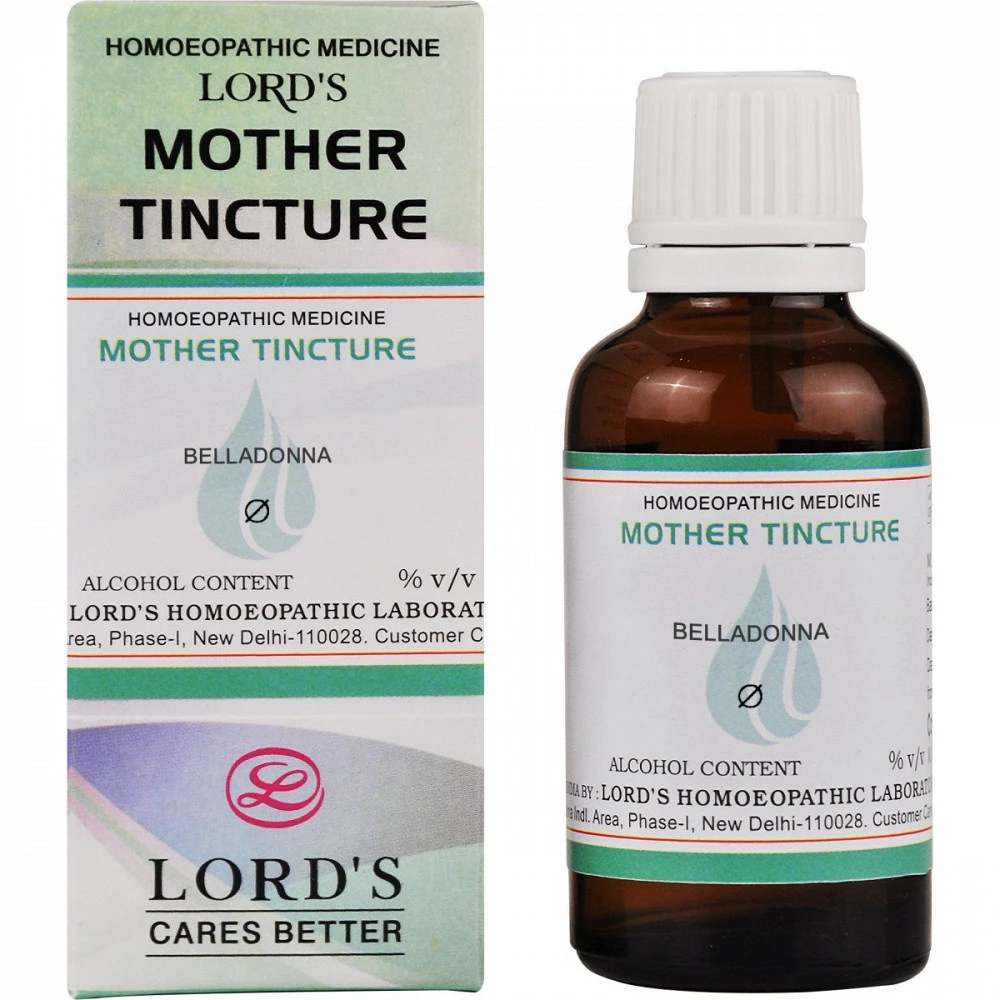 Lord's Homeopathy Belladonna Mother Tincture Q