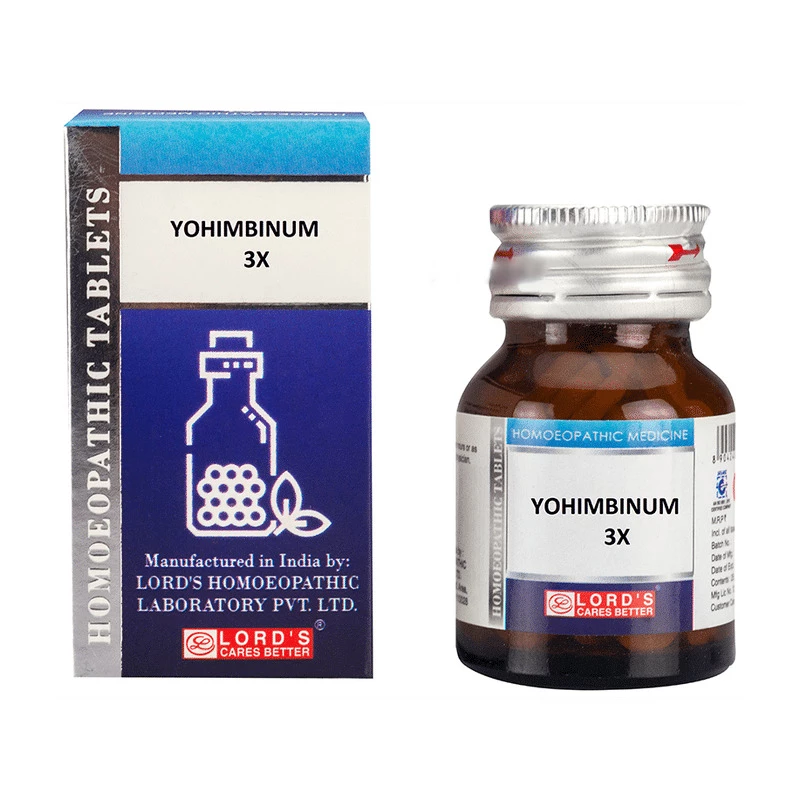 Lord's Homeopathy Yohimbinum Trituration Tablet 3x