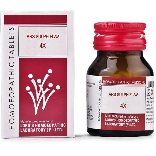 Lord's Homeopathy Ars Sulph Flav Trituration Tablet 25 g - Image 2