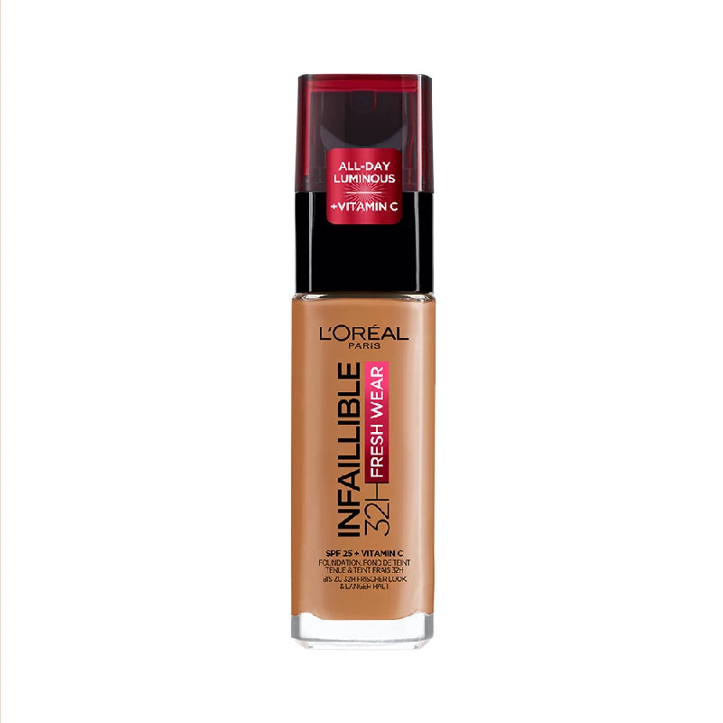 Loreal Paris Infallible 32H Fresh Wear Foundation - 125 Natural Beige - Image 9