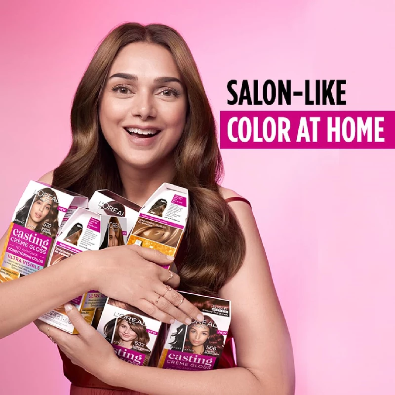 Loreal Paris Semi-Permanent Hair Colour - Darkest Brown 300 - Image 2